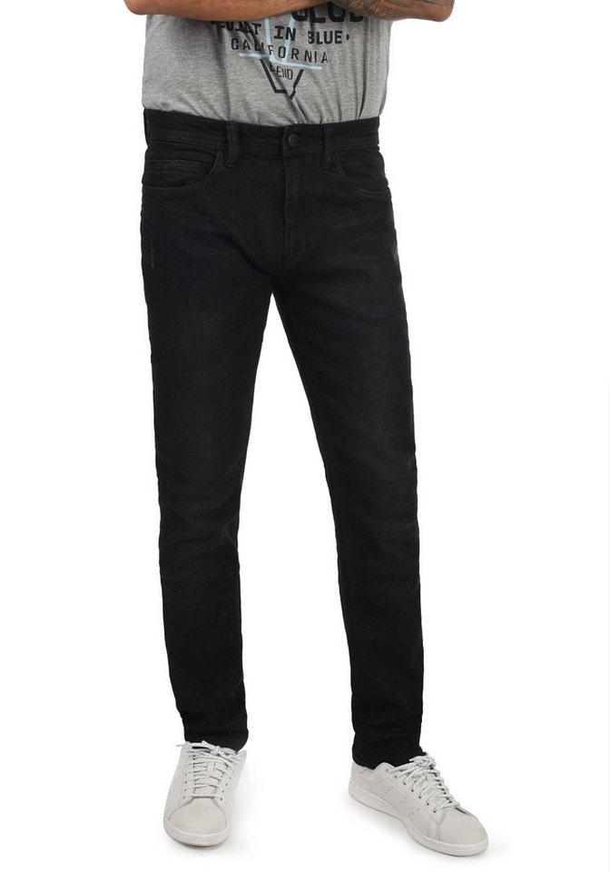 Indicode 5-Pocket-Jeans IDQuebec Denim Hose im Washed-Out Look günstig online kaufen