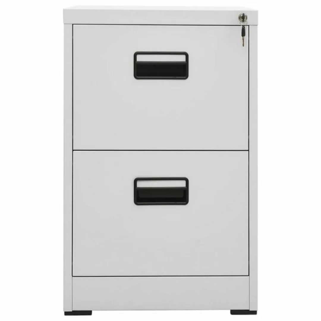 Vidaxl Aktenschrank Hellgrau 46x62x72,5 Cm Stahl günstig online kaufen