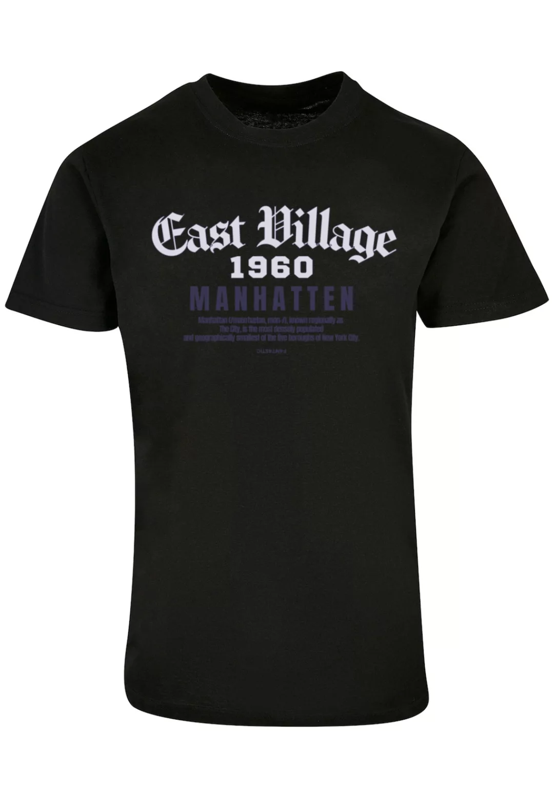 F4NT4STIC T-Shirt "East Village Manhatten TEE UNISEX", Print günstig online kaufen