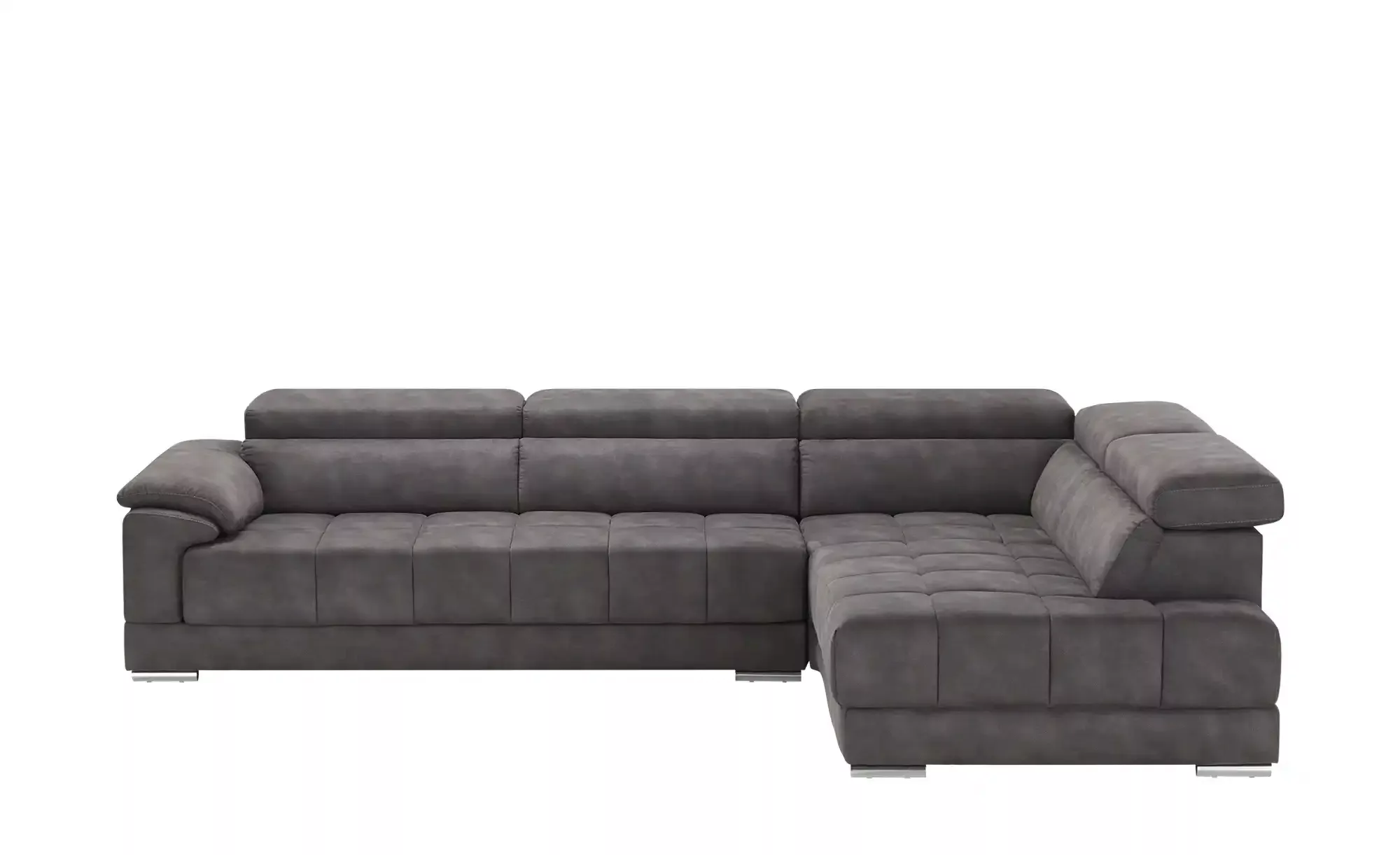 uno Ecksofa Mikrofaser Isabeli ¦ grau ¦ Maße (cm): B: 299 H: 72 T: 212 Pols günstig online kaufen