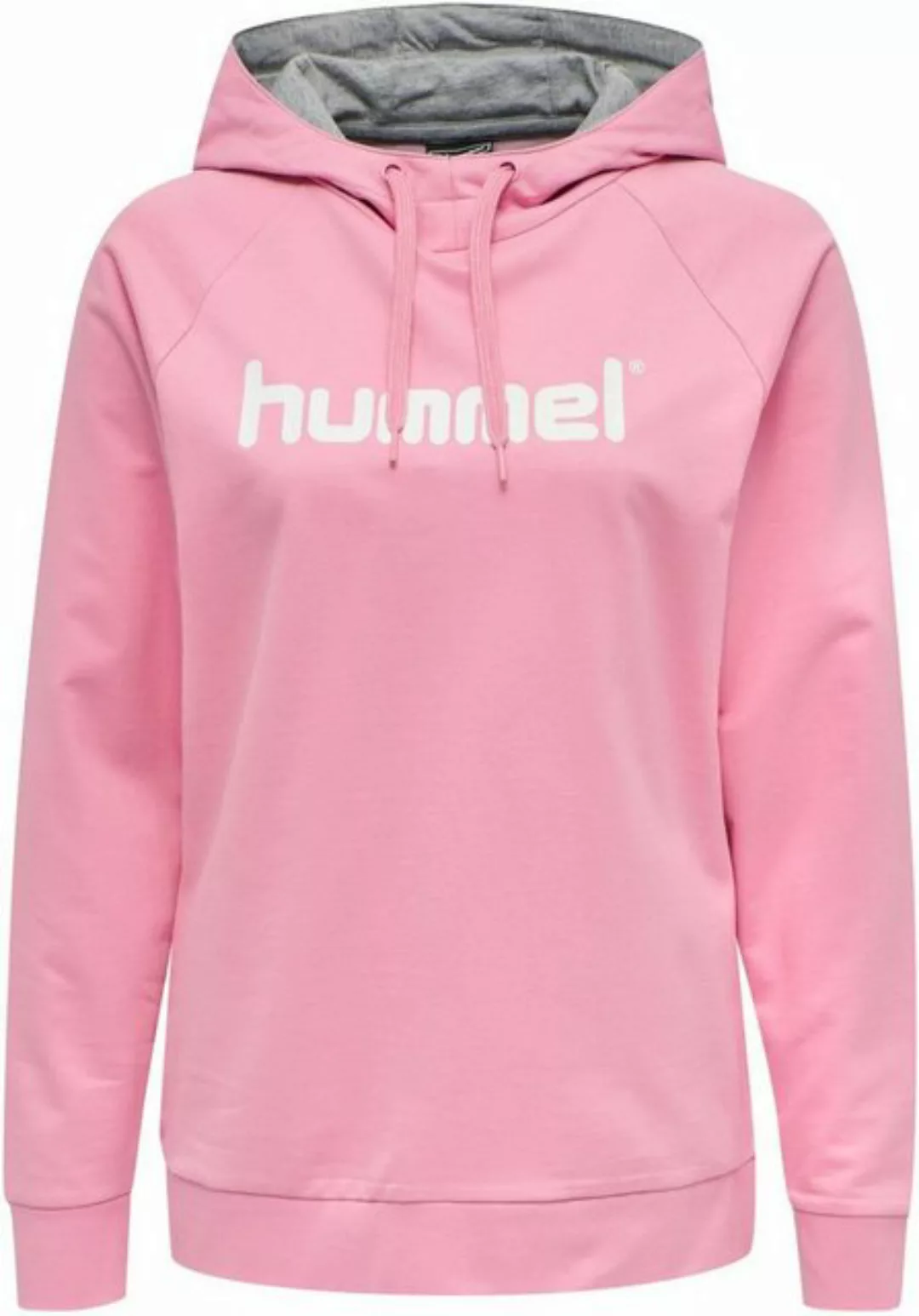 hummel Hoodie Logo Sweater HMLGO 5141 in Rosa günstig online kaufen