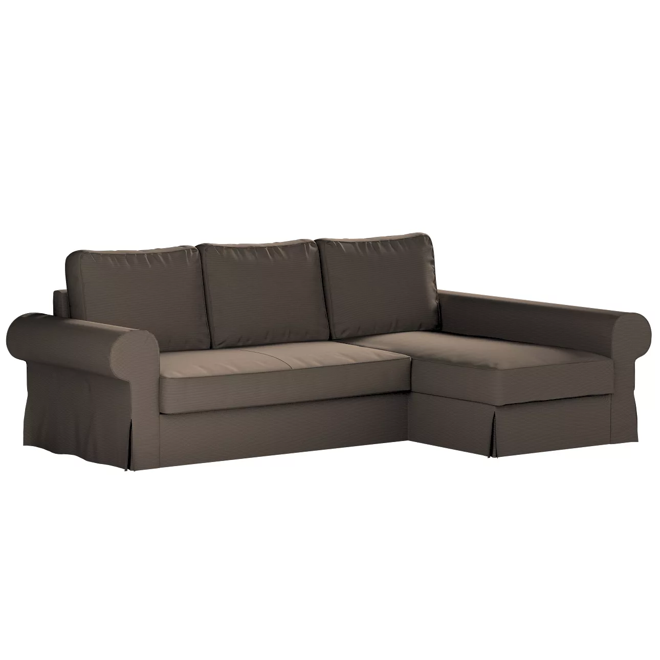 Bezug für Backabro Bettsofa / Recamiere, braun, Bezug für Bettsofa Backabro günstig online kaufen