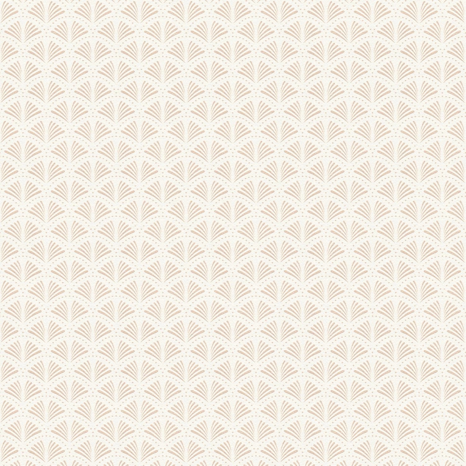 PROFHOME 379571-GU Grafik Tapete Ornament dezent Schimmernd Beige Weiß 0,53 günstig online kaufen