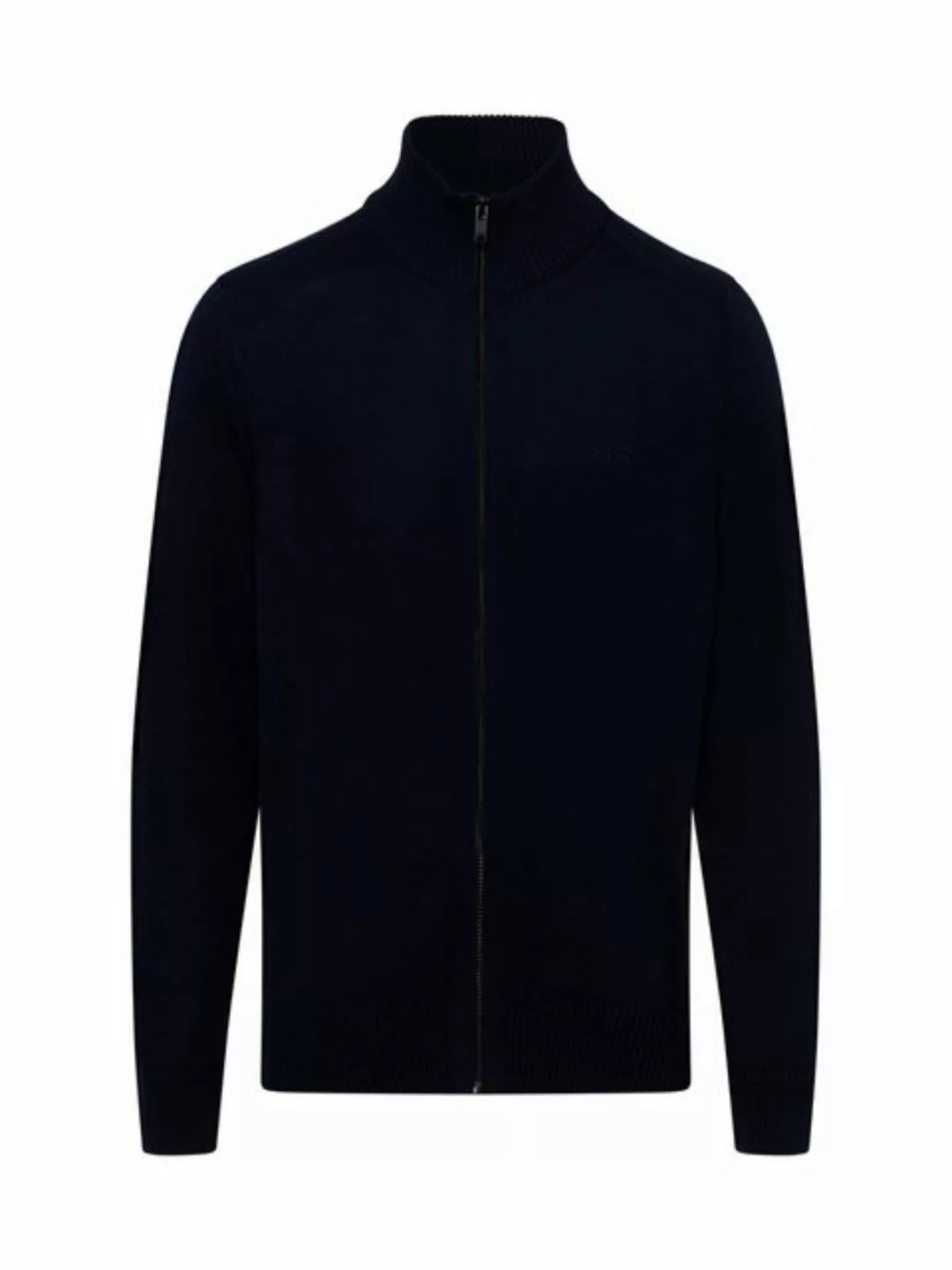 BOSS Avac Strickjacke Woolblend Navy - Größe XXL günstig online kaufen