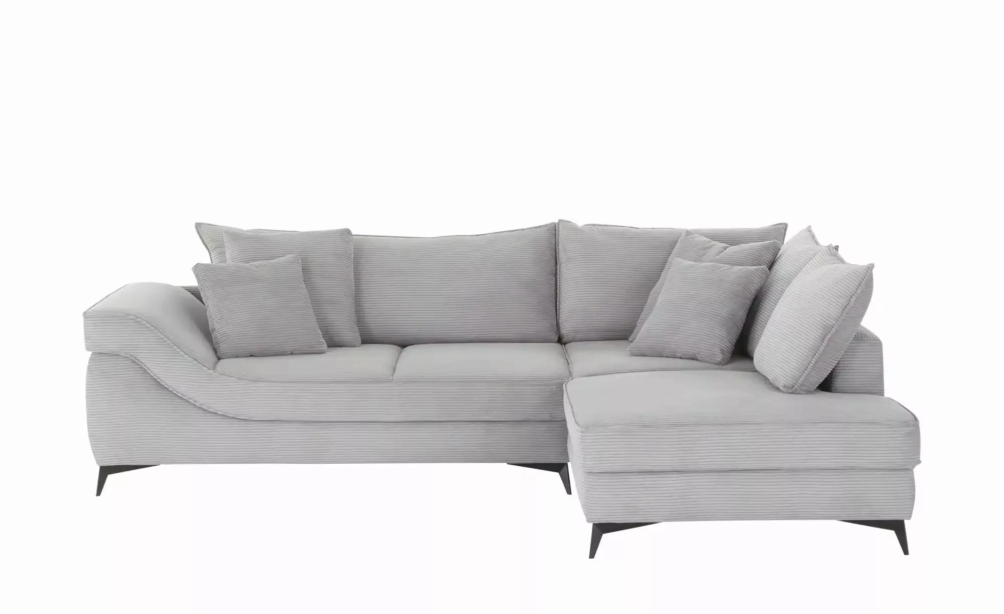 pop Ecksofa  Trentino ¦ grau ¦ Maße (cm): B: 310 H: 98 T: 223 Polstermöbel günstig online kaufen