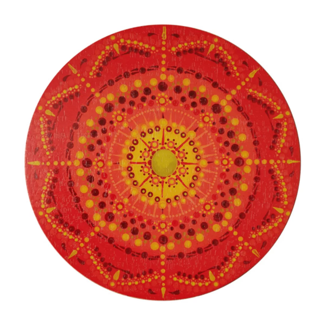 Wanddekoration Aus Kork "Mandala - Malaga" (Rund, Natur) günstig online kaufen