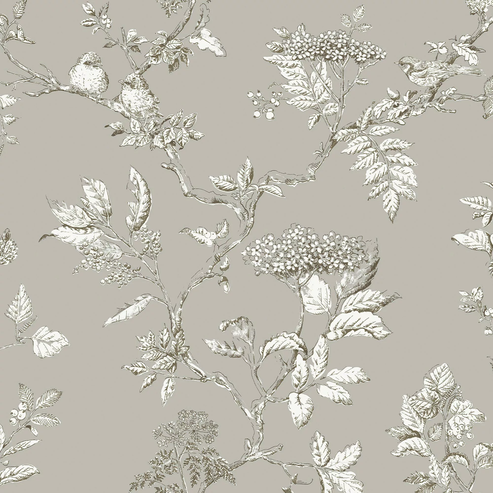LAURA ASHLEY Vliestapete Elderwood, gemustert, FSC® günstig online kaufen