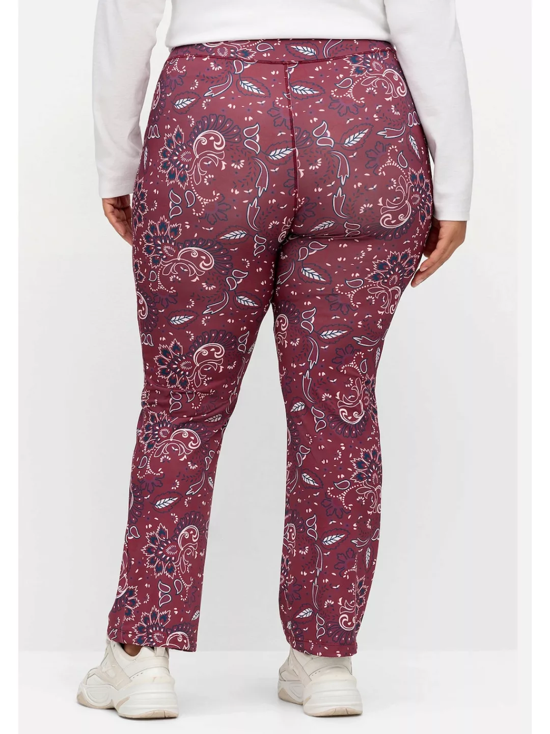 sheego by Joe Browns Jerseyhose "Große Größen", mit Paisleyprint und Bootcu günstig online kaufen