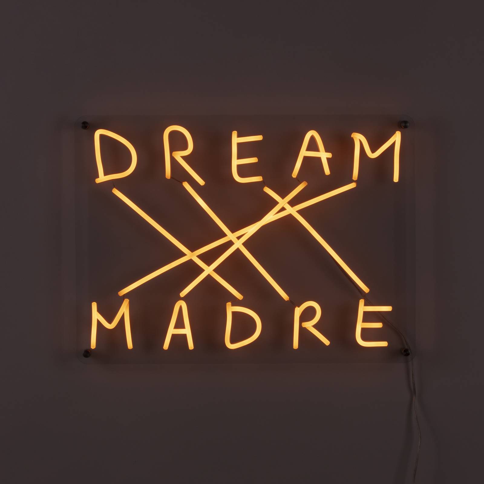 SELETTI Dream-Madre LED-Deko-Wandleuchte, gelb günstig online kaufen