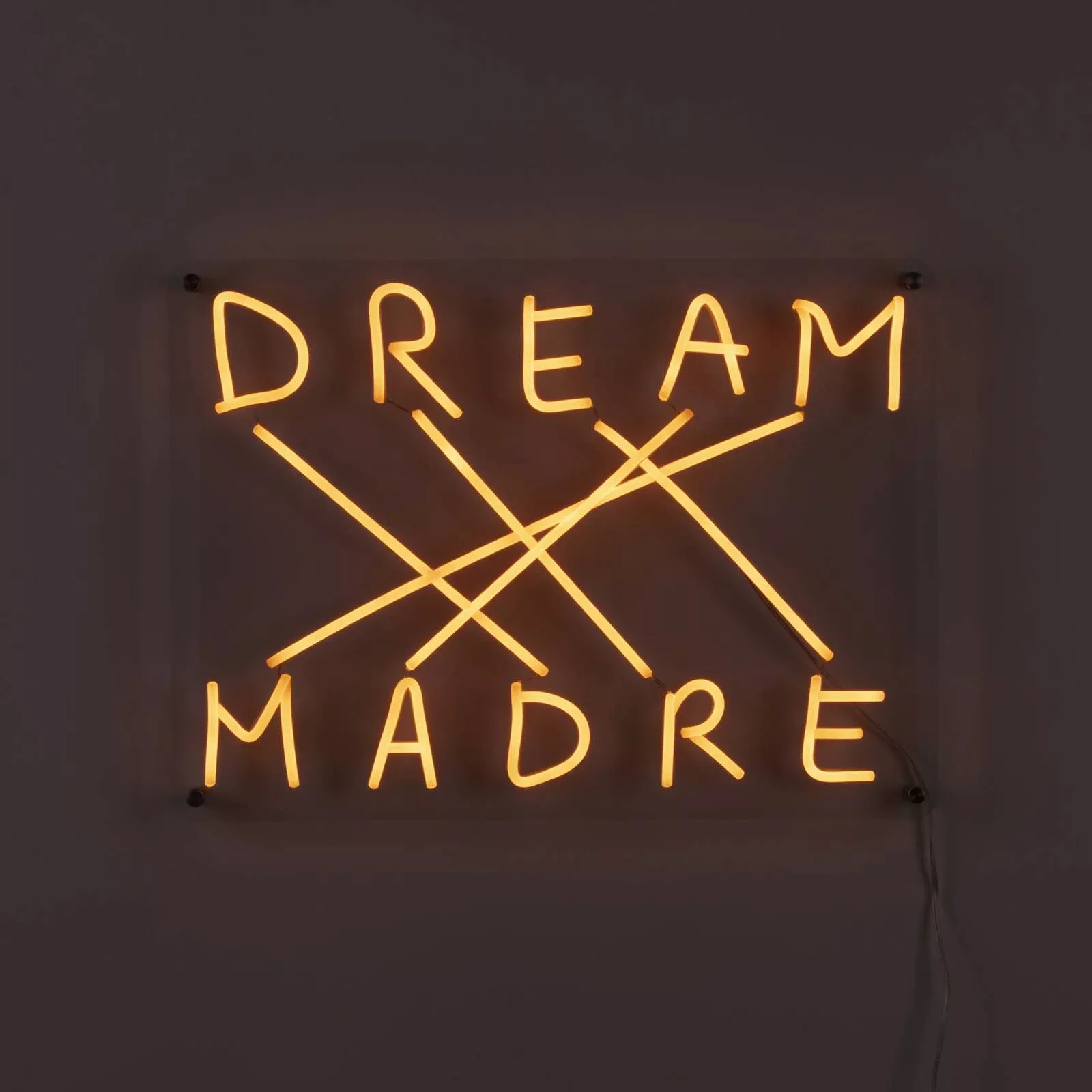 SELETTI Dream-Madre LED-Deko-Wandleuchte, gelb günstig online kaufen