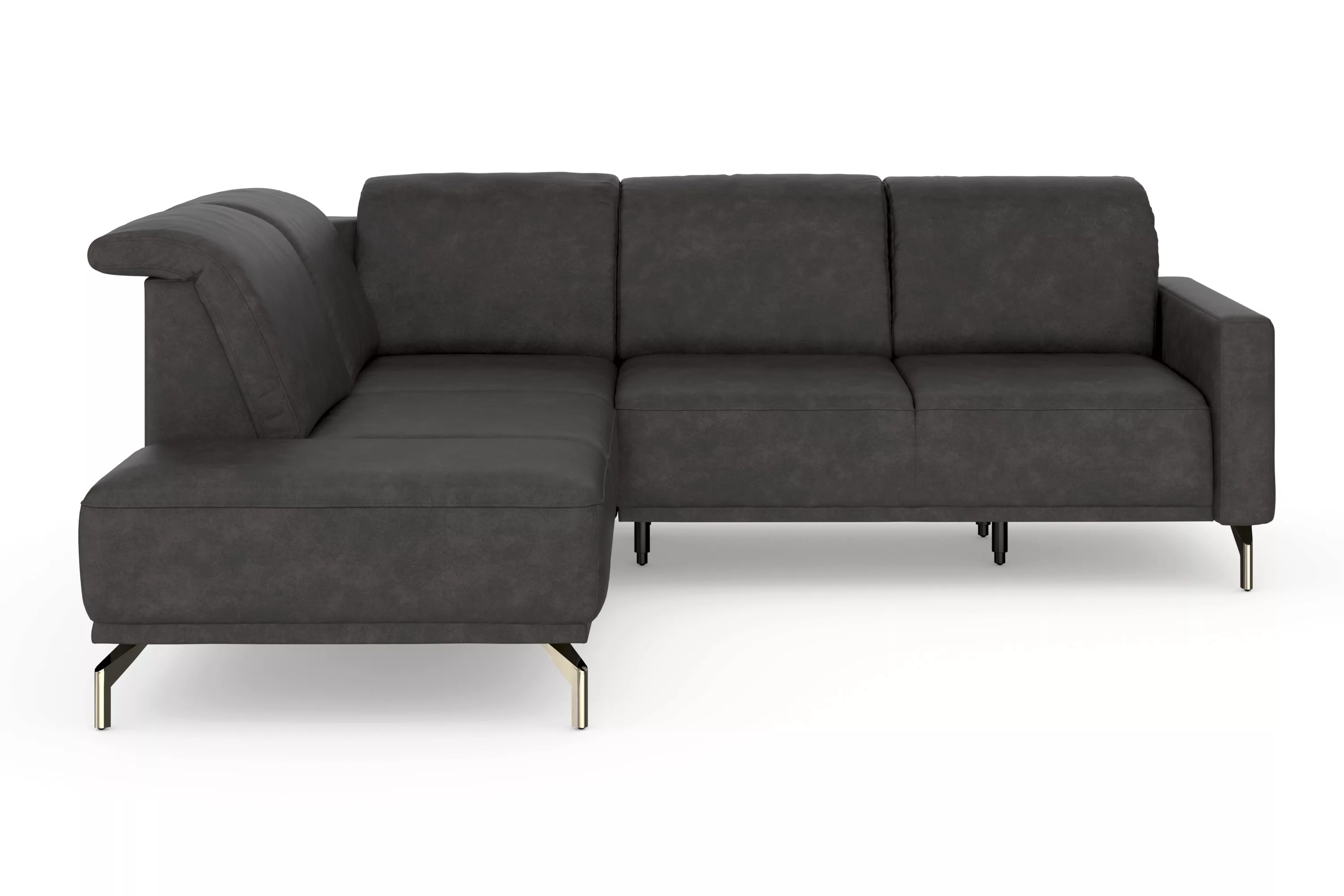 sit&more Ecksofa »Bailando L-Form«, wahlweise mit Kopfteilverstellung und V günstig online kaufen