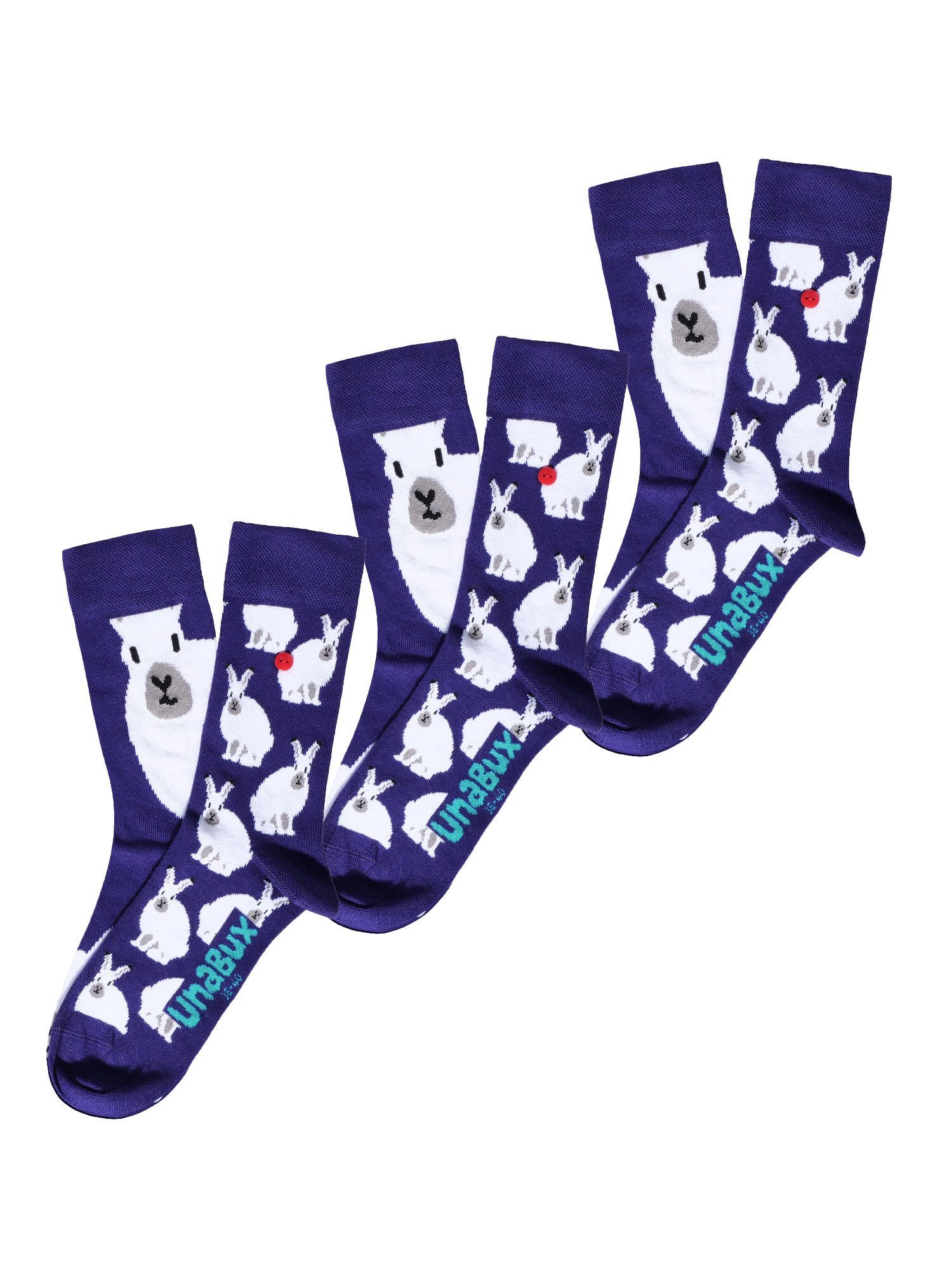 UnaBux Freizeitsocken MIX socken strumpf strümpfe günstig online kaufen
