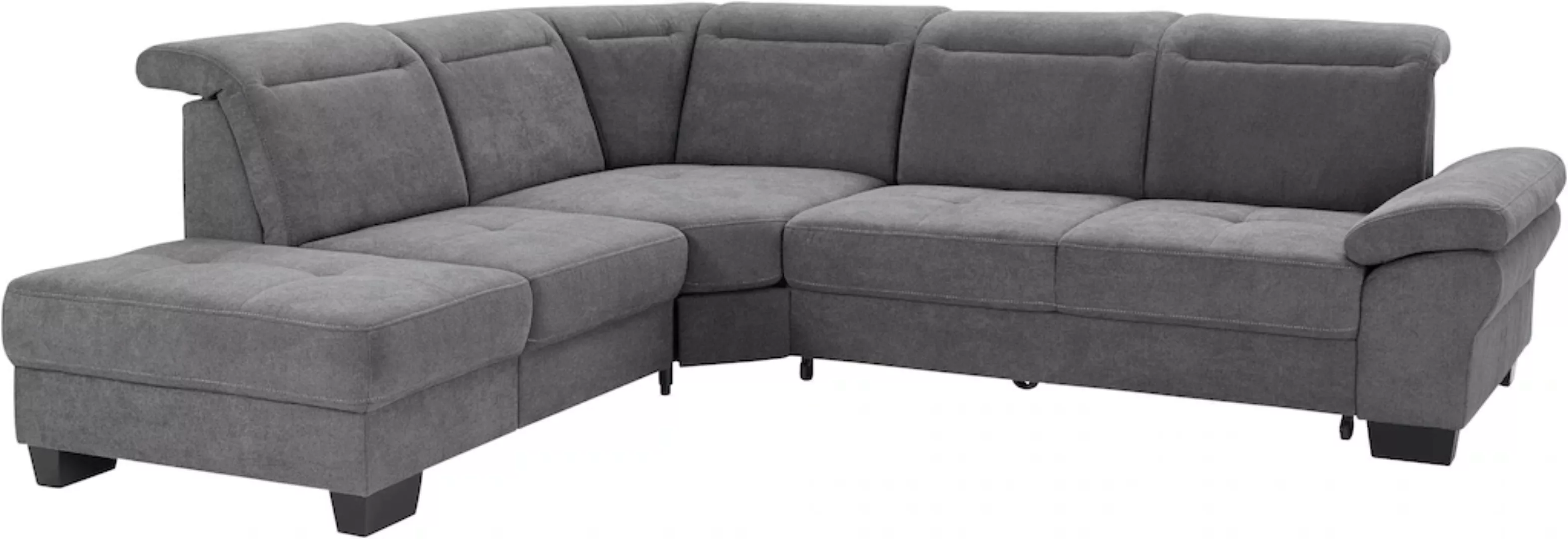 Places of Style Ecksofa »Cornwall L-Form«, incl. Sitztiefenverstellung, mit günstig online kaufen