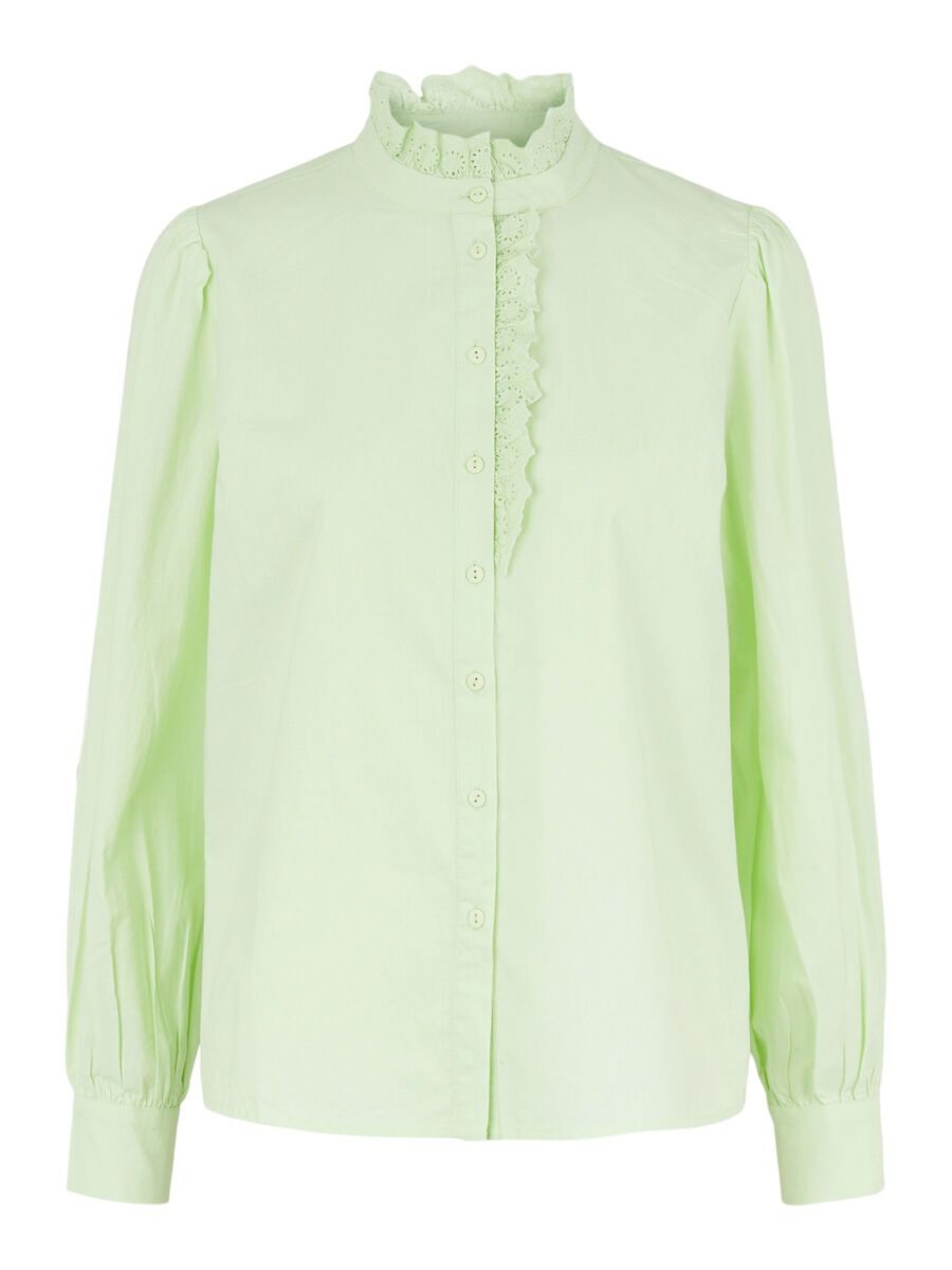 PIECES Pcholland Hemd Damen Grün günstig online kaufen