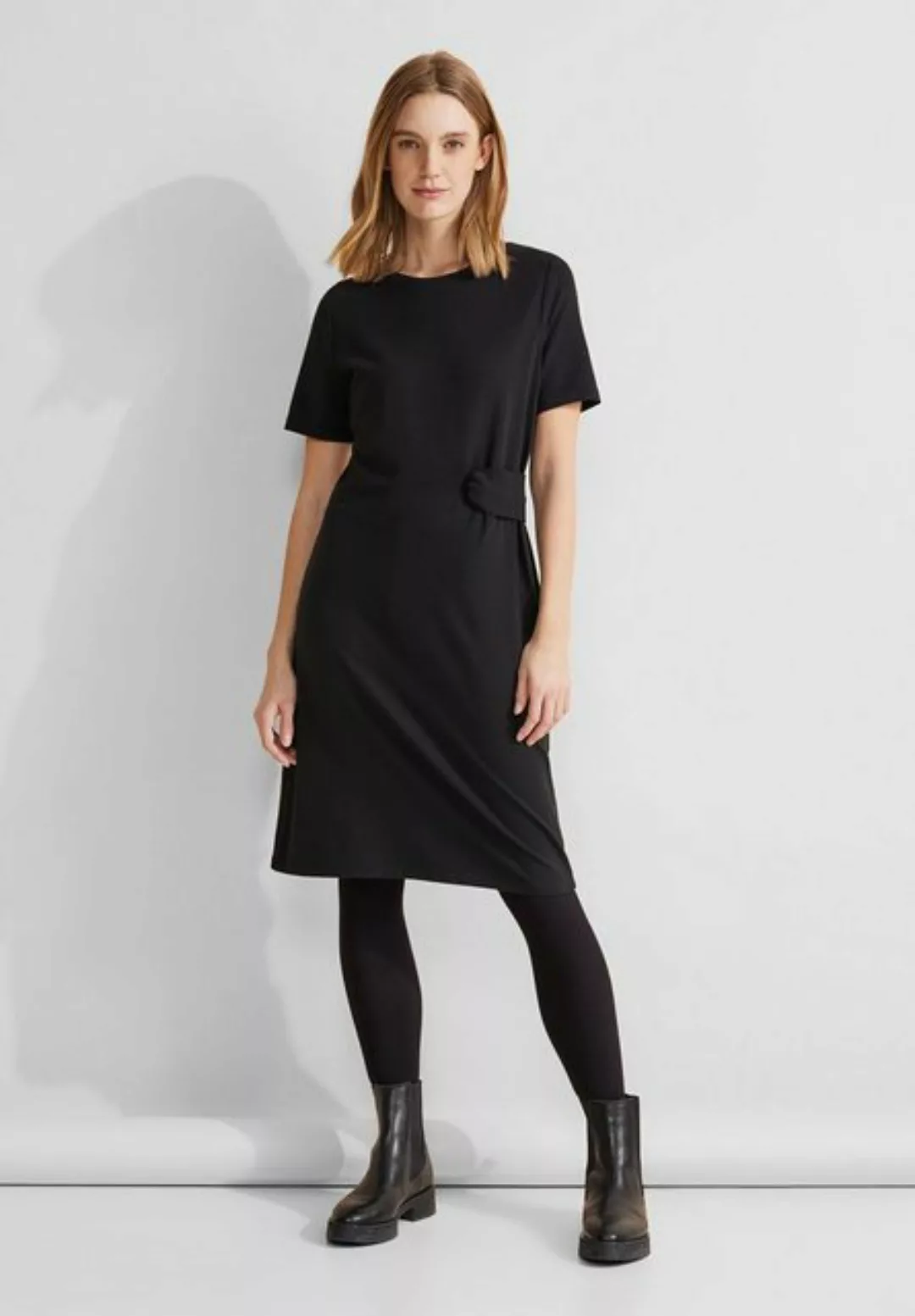 STREET ONE Sommerkleid LTD QR Knot Etui Jersey Dress günstig online kaufen