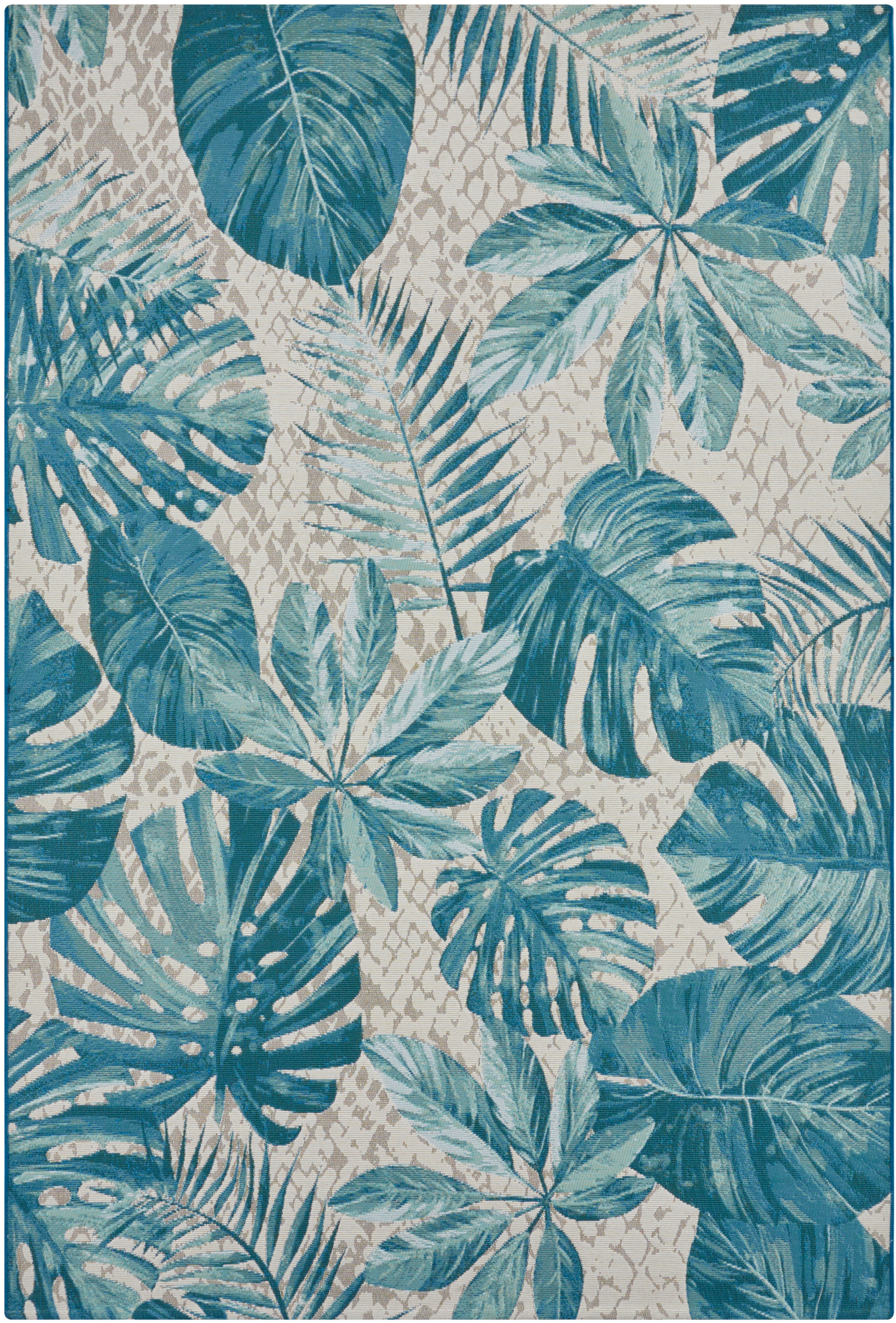 HANSE Home Outdoorteppich »Tropical Leaves«, rechteckig, 3 mm Höhe, In-& Ou günstig online kaufen