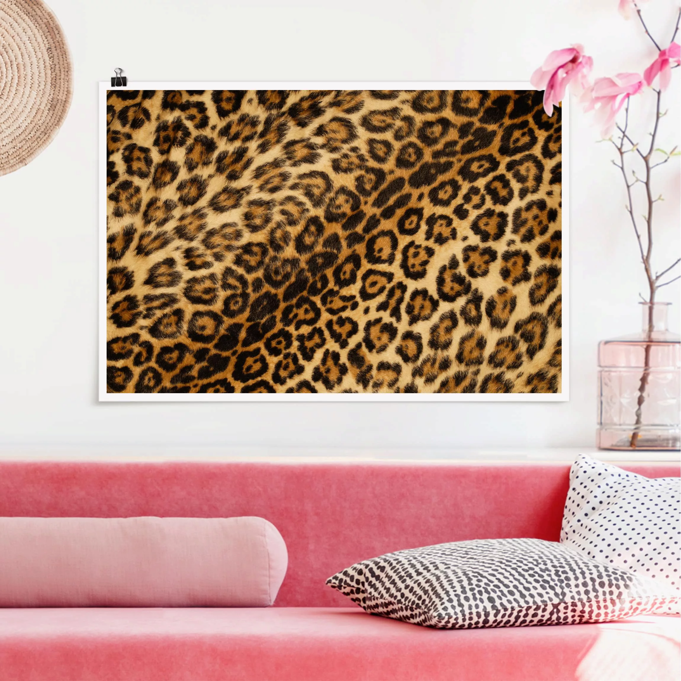 Poster Tiere - Querformat Jaguar Skin günstig online kaufen