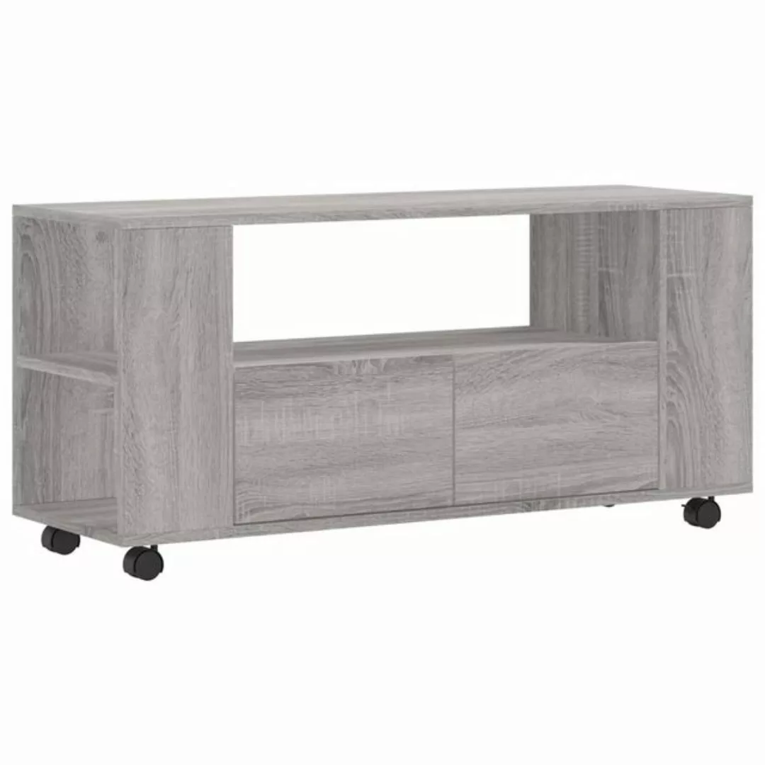 vidaXL TV-Schrank TV-Schrank Grau Sonoma 102x34,5x43 cm Spanplatte TV-Lowbo günstig online kaufen