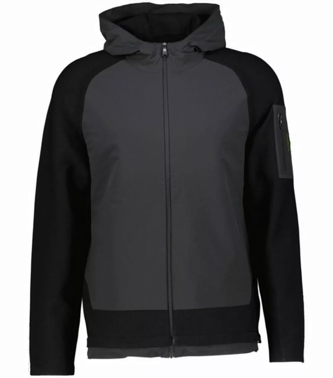 BOSS Strickjacke Herren Kapuzenjacke MODAK Relaxed Fit (1-tlg) günstig online kaufen