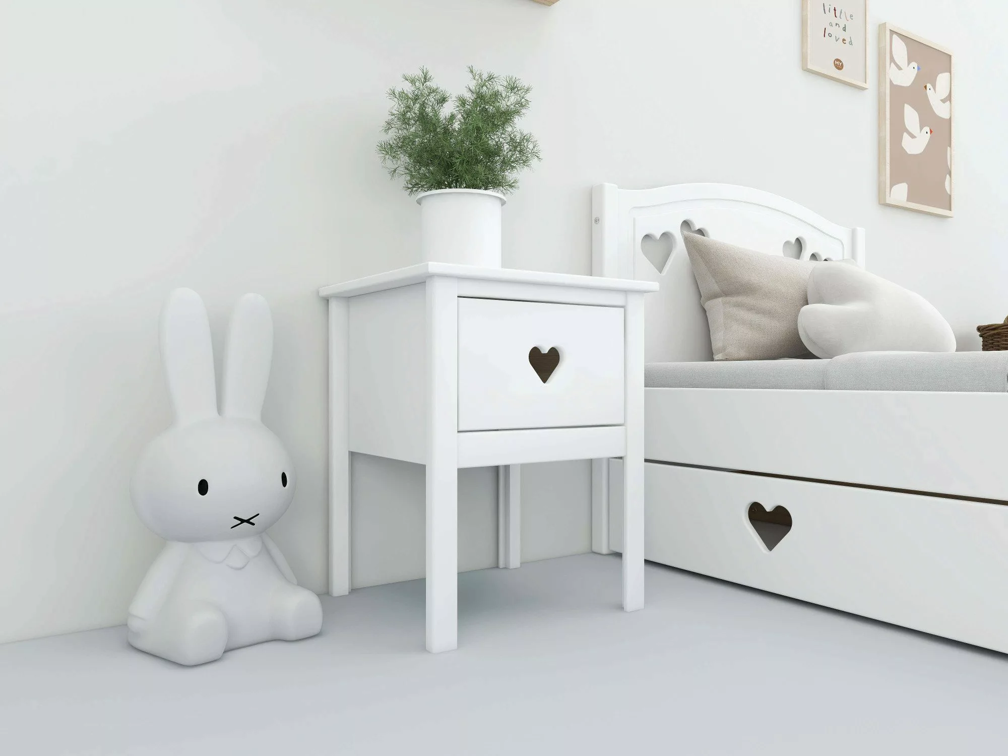 Lüttenhütt Nachttisch Beeke Nako, Nachtkommode, Nako, günstig online kaufen