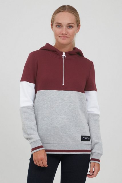 OXMO Hoodie OXOmara Kapuzenpullover mit Reißverschluss günstig online kaufen