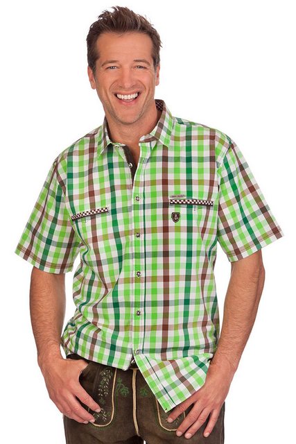 Spieth & Wensky Trachtenhemd Trachtenhemd - SANTORIN - grün günstig online kaufen