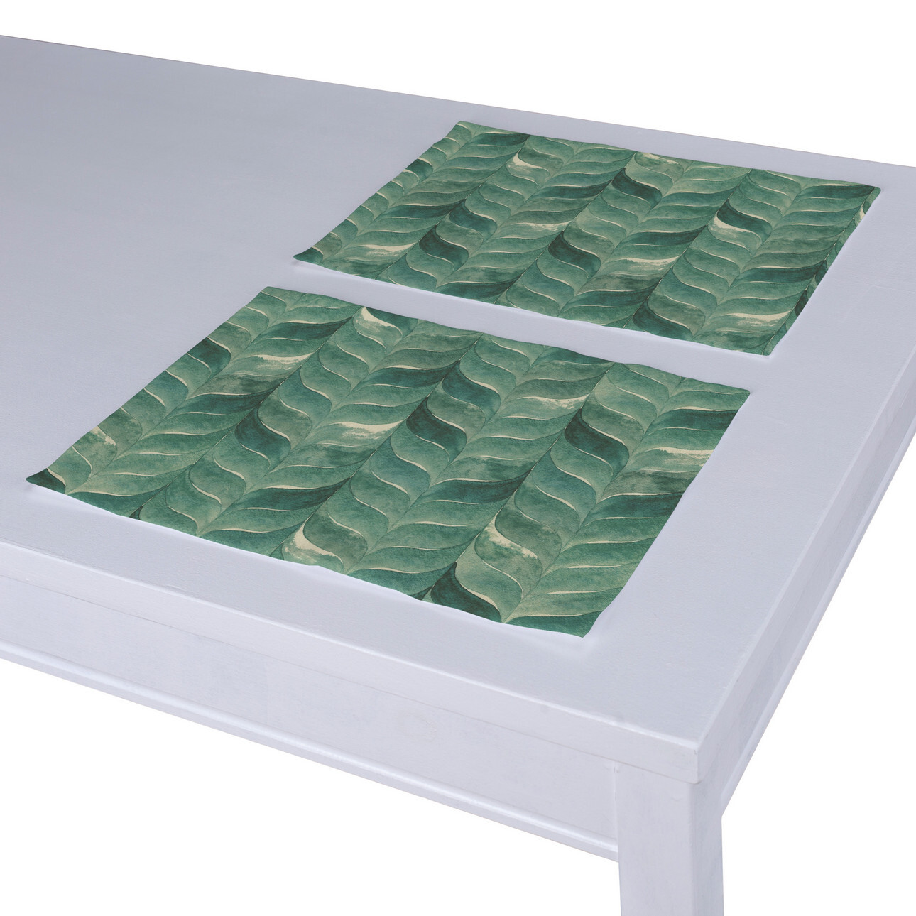 Tischset 2 Stck., grün, 30 x 40 cm, Abigail (143-16) günstig online kaufen
