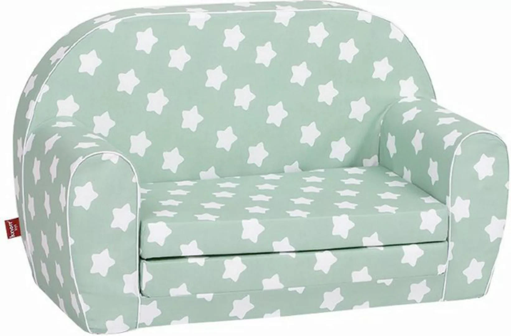 Knorrtoys® Sofa Green White Stars, für Kinder, Made in Europe günstig online kaufen