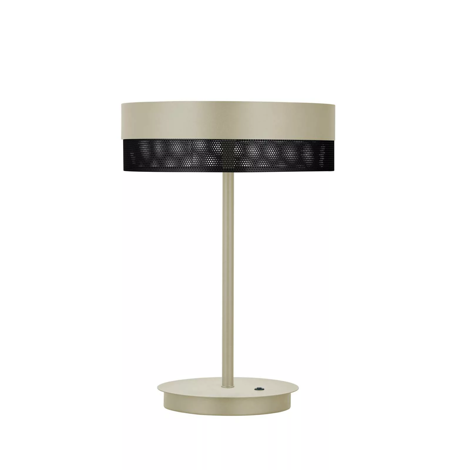 LED-Tischleuchte Mesh, Höhe 43 cm, sand/schwarz günstig online kaufen