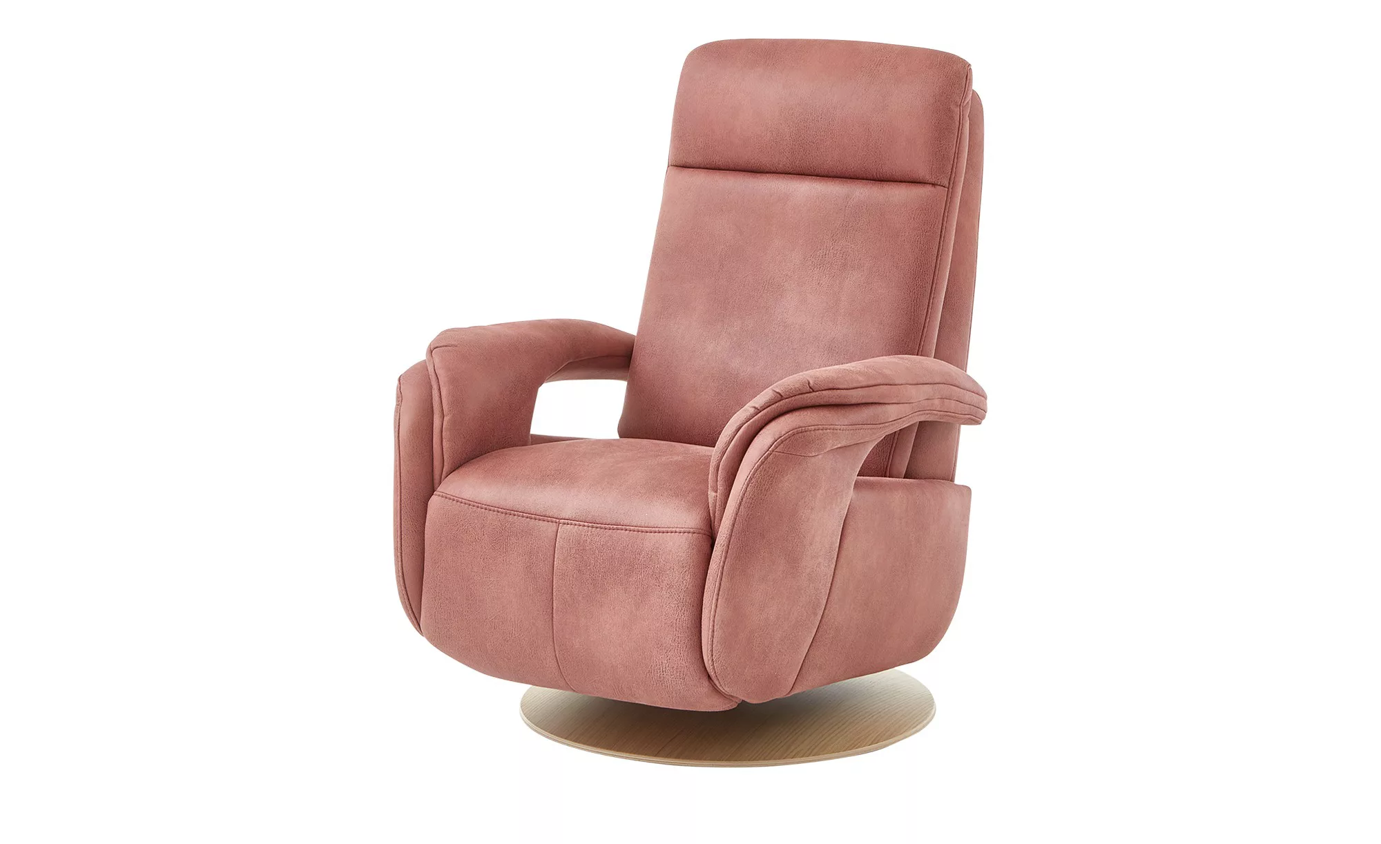 meinSofa Ledersessel mit Relaxfunktion Piet ¦ rosa/pink ¦ Maße (cm): B: 80 günstig online kaufen