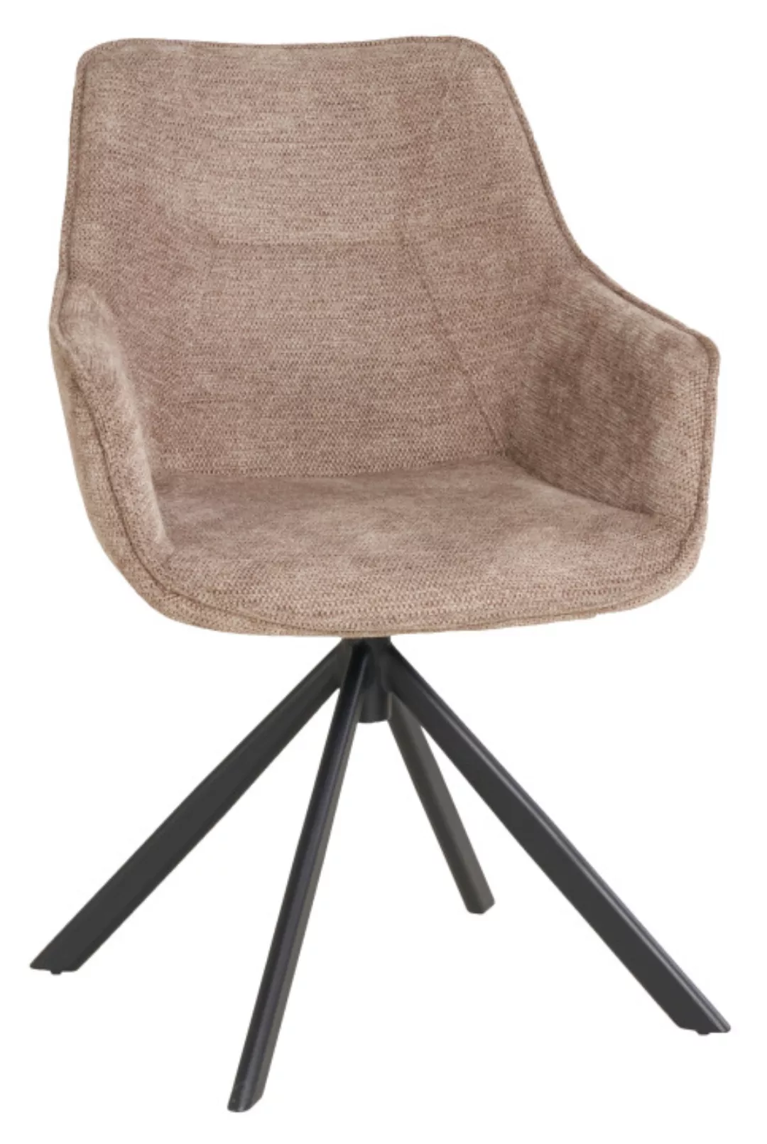 Diningsessel San Carlo Light Brown Drehbar günstig online kaufen