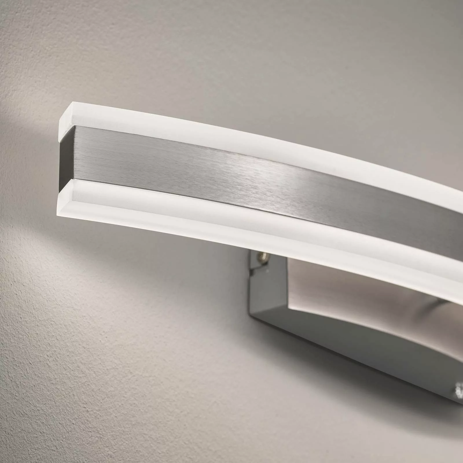 Fischer & Honsel LED-Wandleuchte Stiff TW 1x 11 W Weiß-Aluminium 1200 lm günstig online kaufen