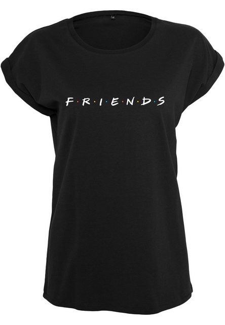 Merchcode Kurzarmshirt Merchcode Damen Ladies Friends Logo Tee (1-tlg) günstig online kaufen