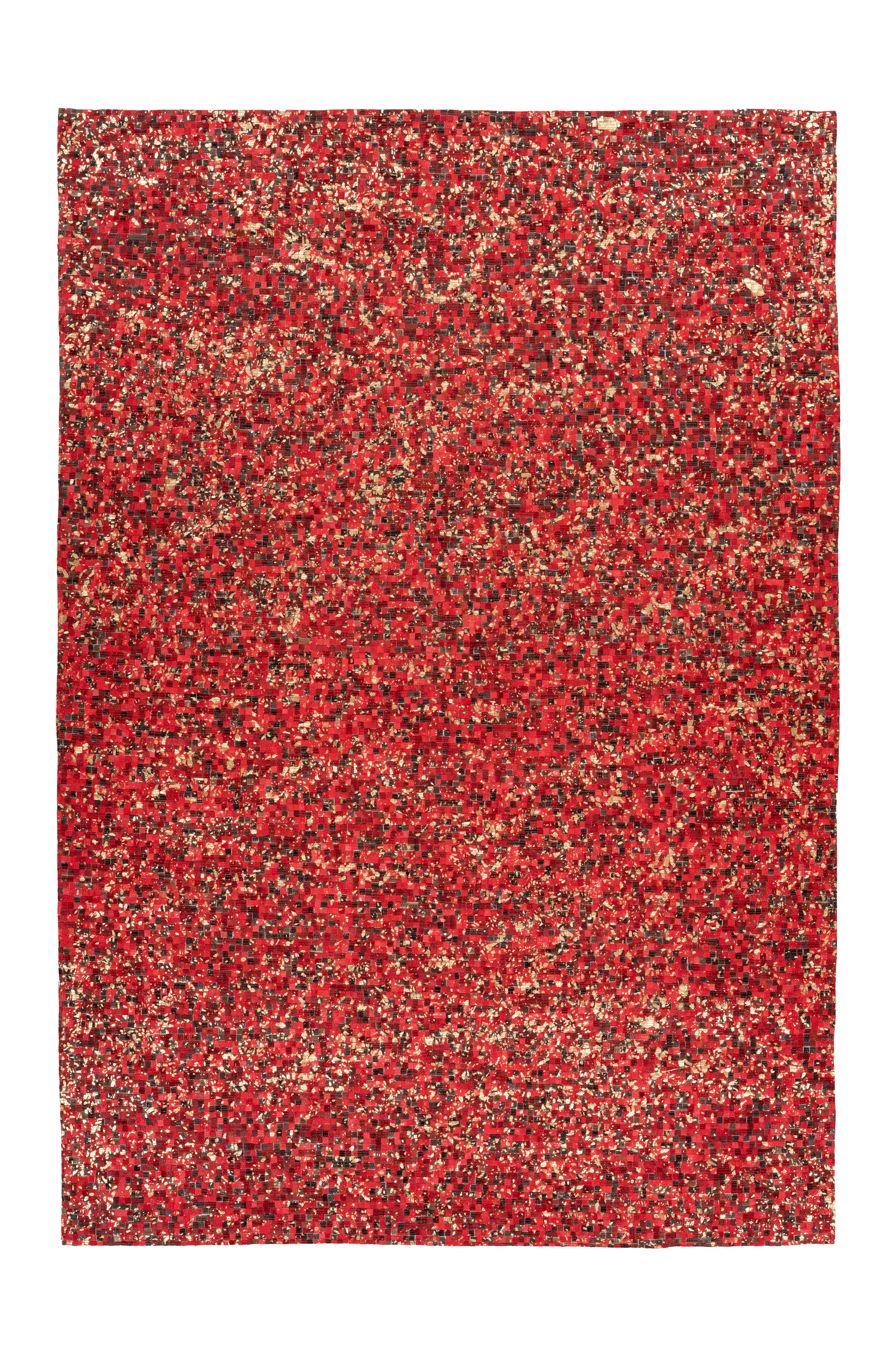 360Living Teppich Finish rot B/L: ca. 200x290 cm günstig online kaufen