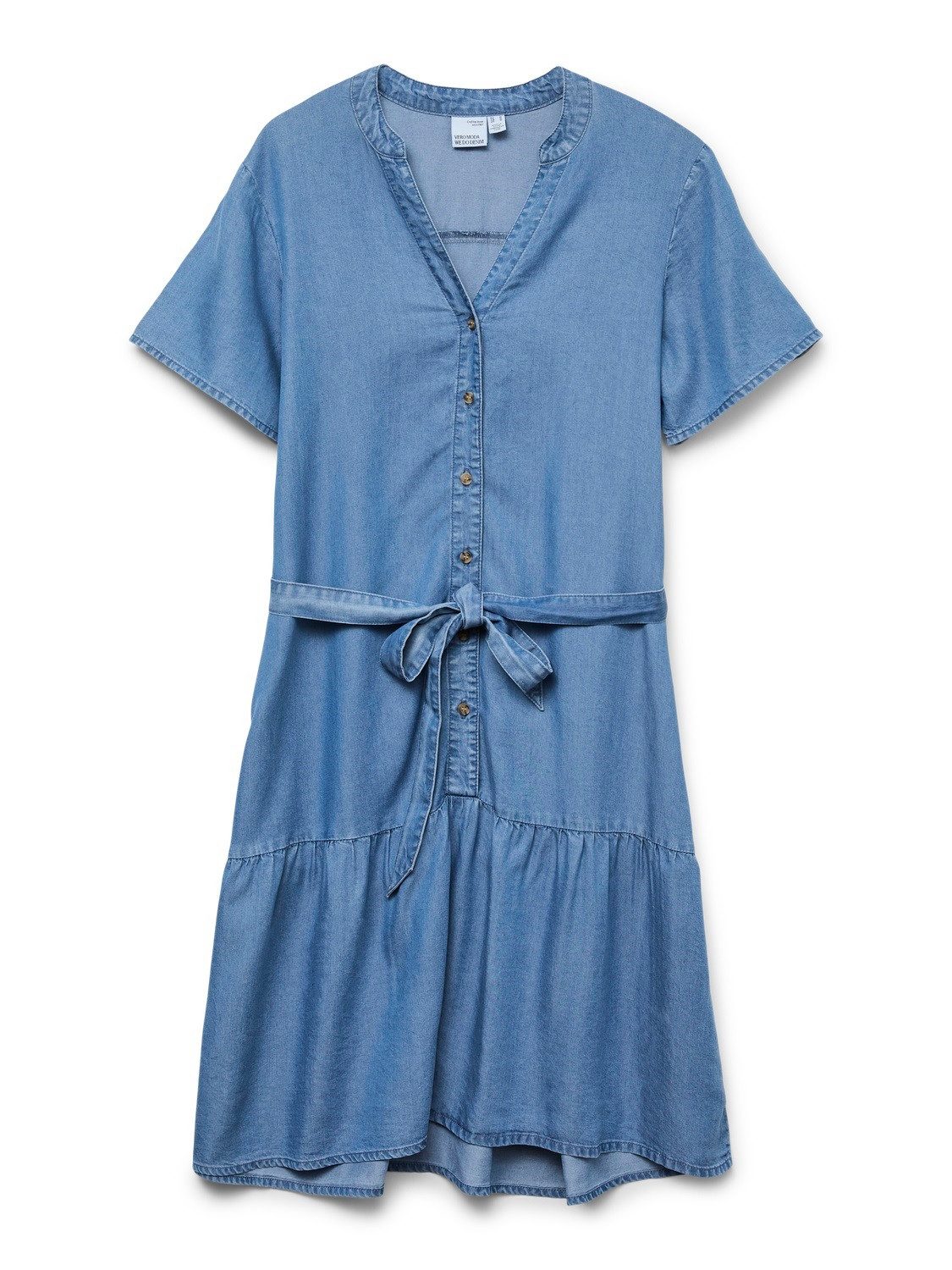 Vero Moda Minikleid VMFLEUR SS SHORT günstig online kaufen