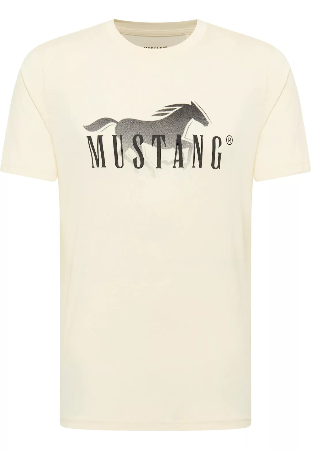 MUSTANG Kurzarmshirt "T-Shirt" günstig online kaufen