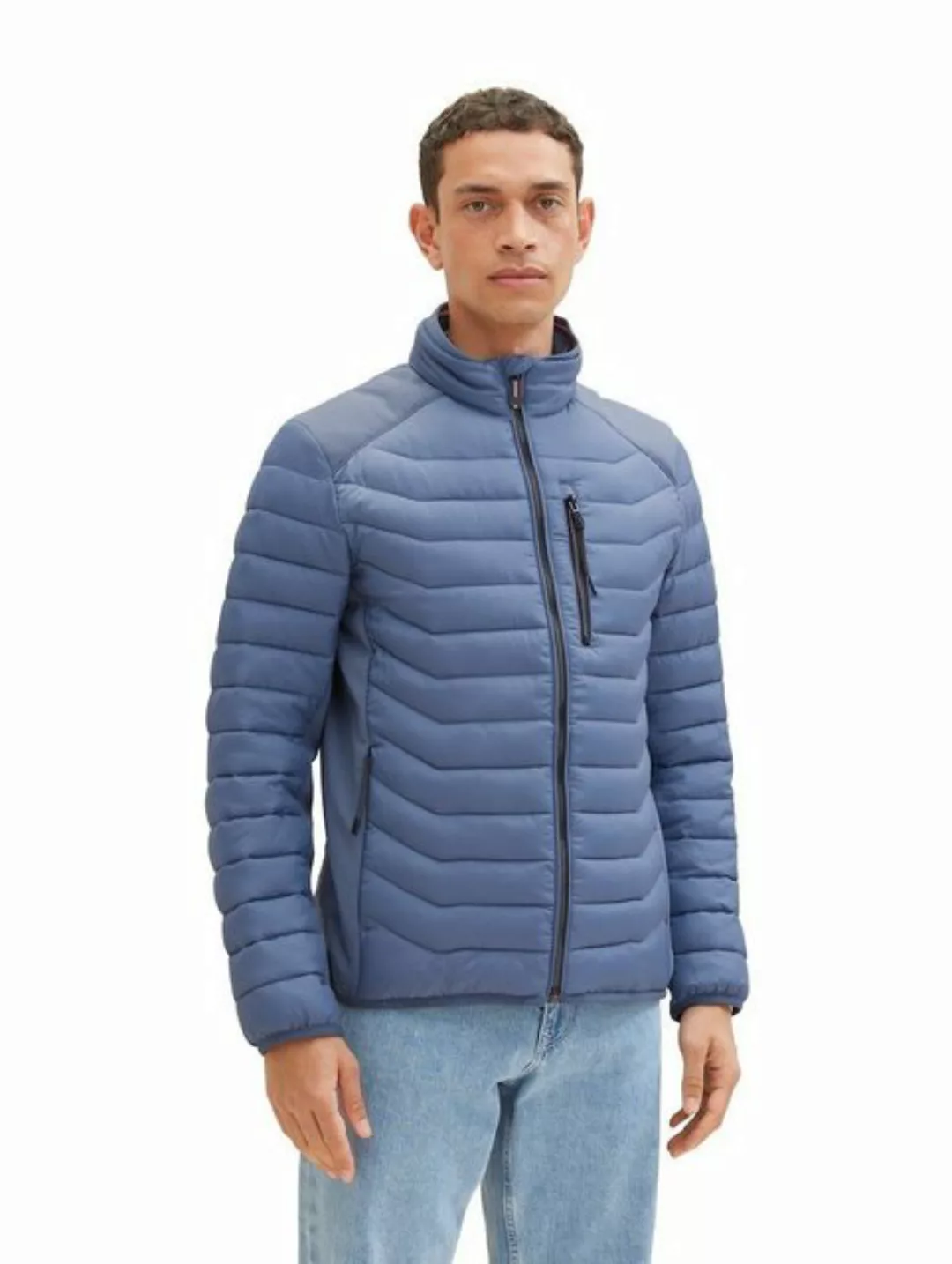 Tom Tailor Stepp-Übergangsjacke blau günstig online kaufen