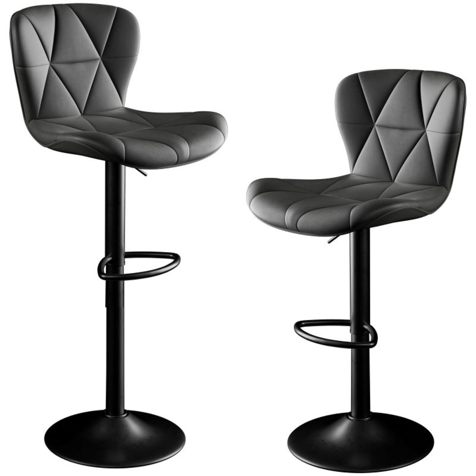 HawthyHome Barhocker Barstuhl, Höhenverstellbar mit Rückenlehne, günstig online kaufen