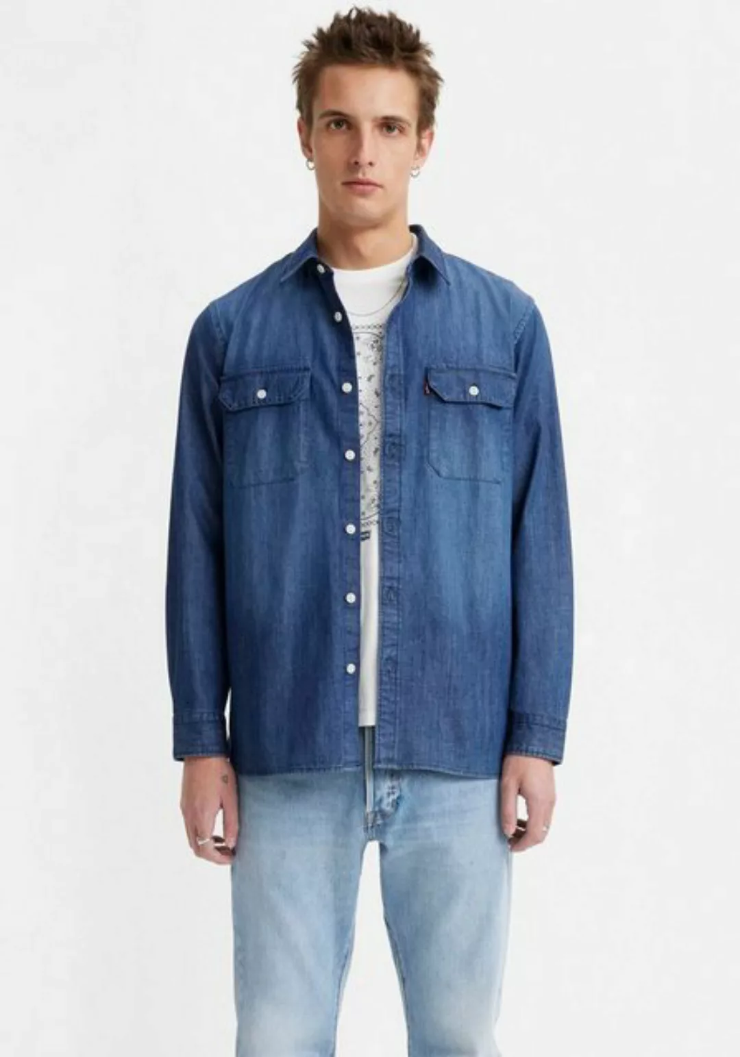 Levi's® Jeanshemd LE JACKSON WORKER mit Brusttaschen günstig online kaufen