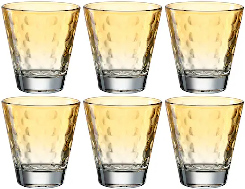 LEONARDO Gläser-Set »OPTIC«, (Set, 6 tlg.), 215 ml, 6-teilig günstig online kaufen