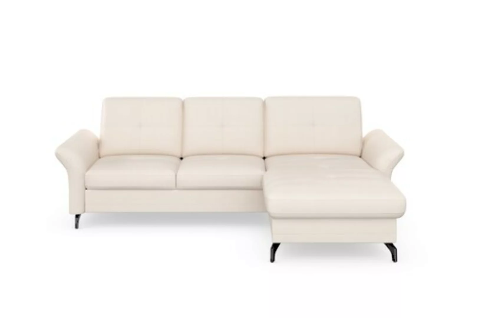 Places of Style Ecksofa "Calando L-Form", wahlweise mit Bettfunktion, Bettk günstig online kaufen