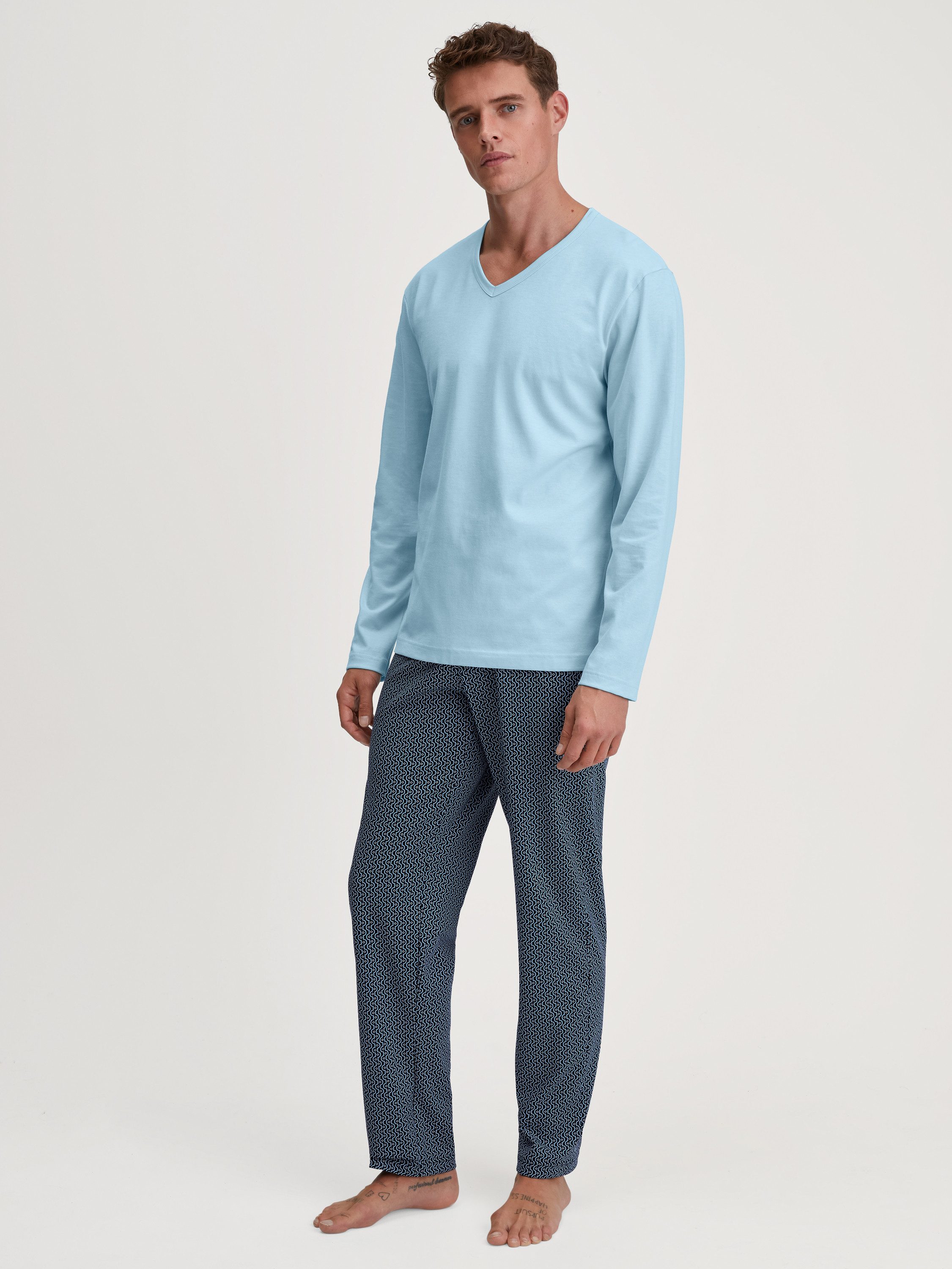 CALIDA Pyjama Cotton Special Herren (2 günstig online kaufen
