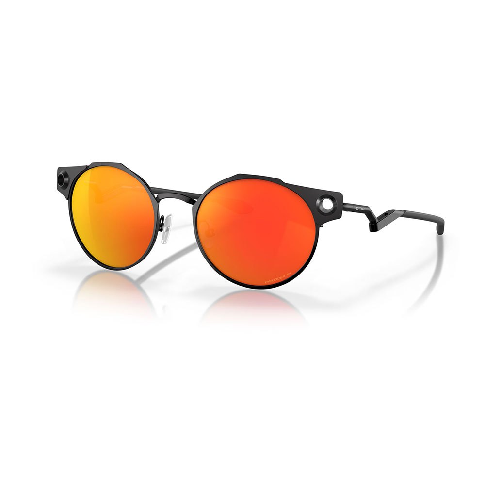 Oakley Deadbolt Polarisierende Sonnenbrille Prizm Ruby Polar/CAT3 Satin Bla günstig online kaufen