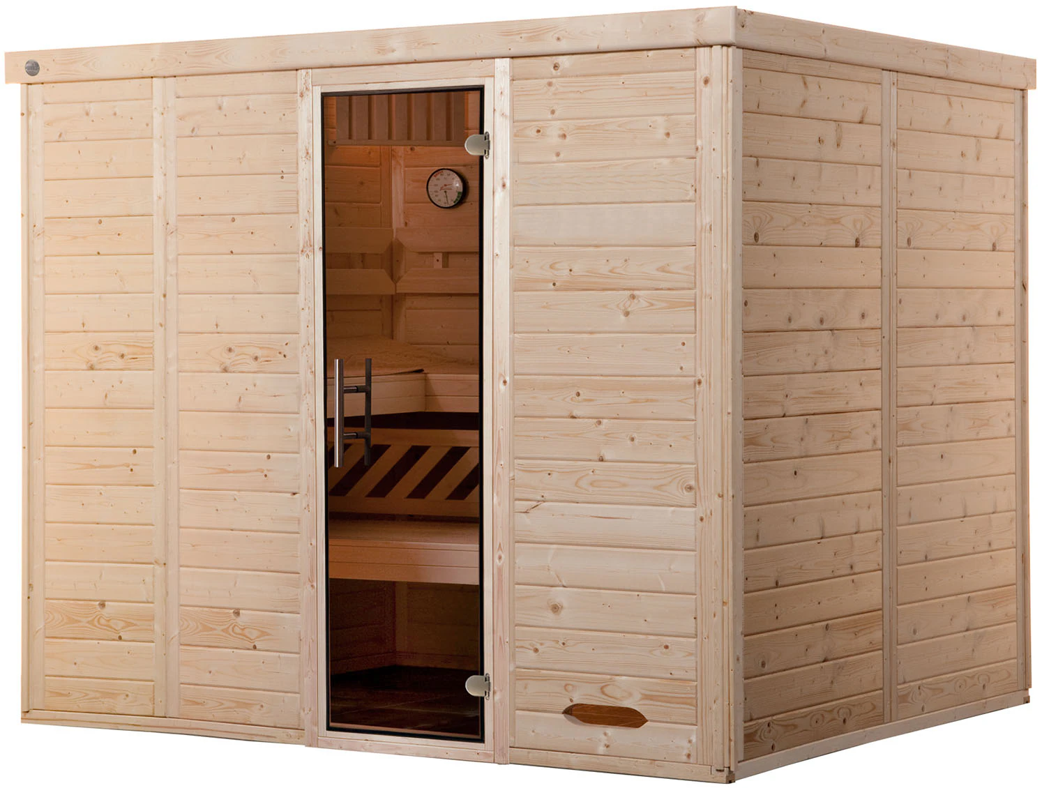 Weka Design-Sauna Kemi 5, Glastür günstig online kaufen