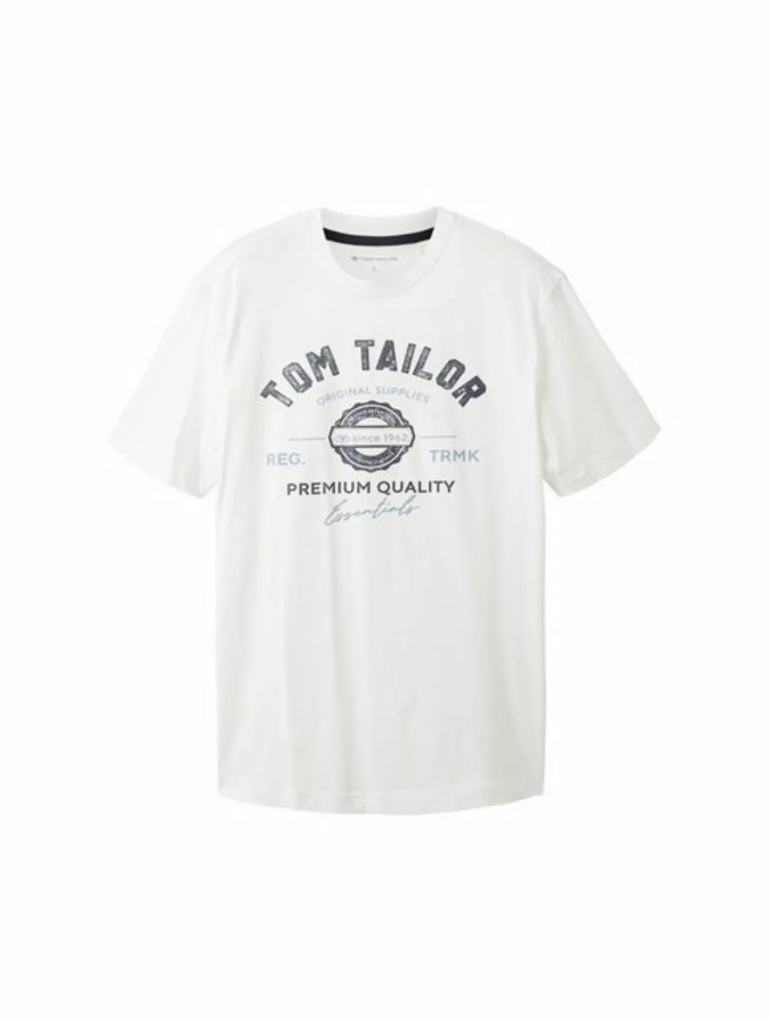 TOM TAILOR T-Shirt mit großem Logofrontprint günstig online kaufen