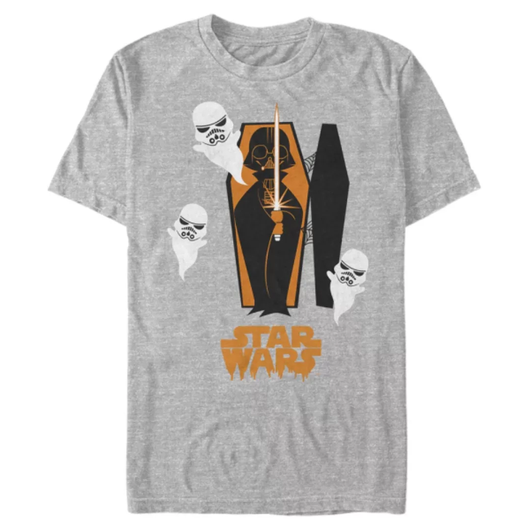 Star Wars - Darth Vader Coffin Spooks - Halloween - Männer T-Shirt günstig online kaufen