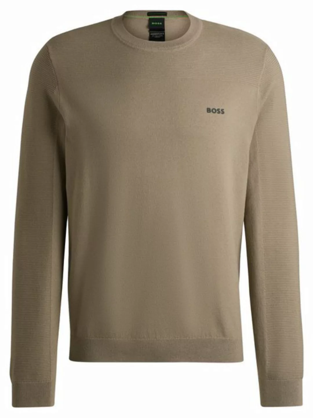 BOSS GREEN Strickpullover Momentum-X aus Dry-Flex-Gewebe (1-tlg) günstig online kaufen