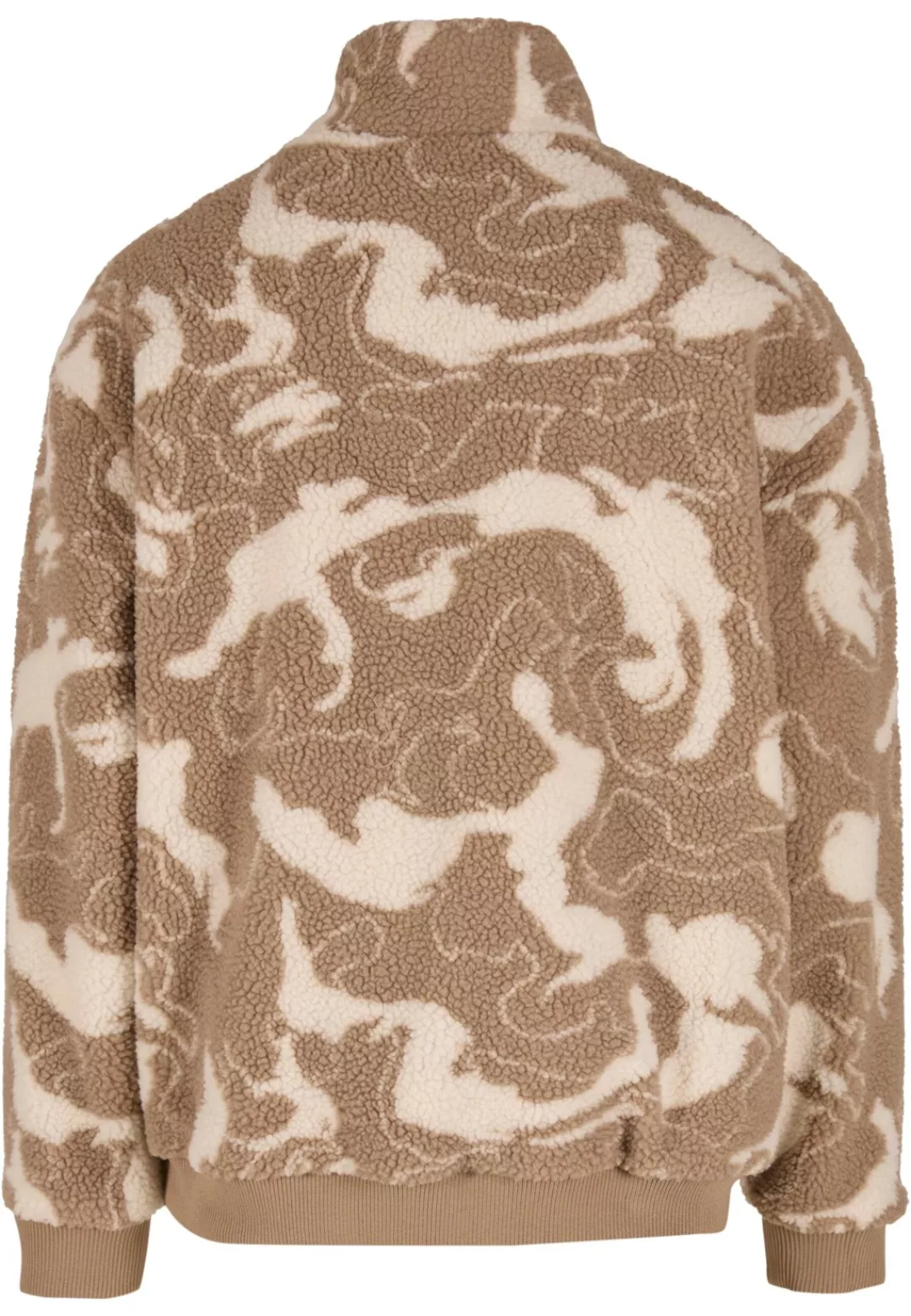 URBAN CLASSICS Sweater "Urban Classics Oversized Pattern Teddy Troyer", (1 günstig online kaufen