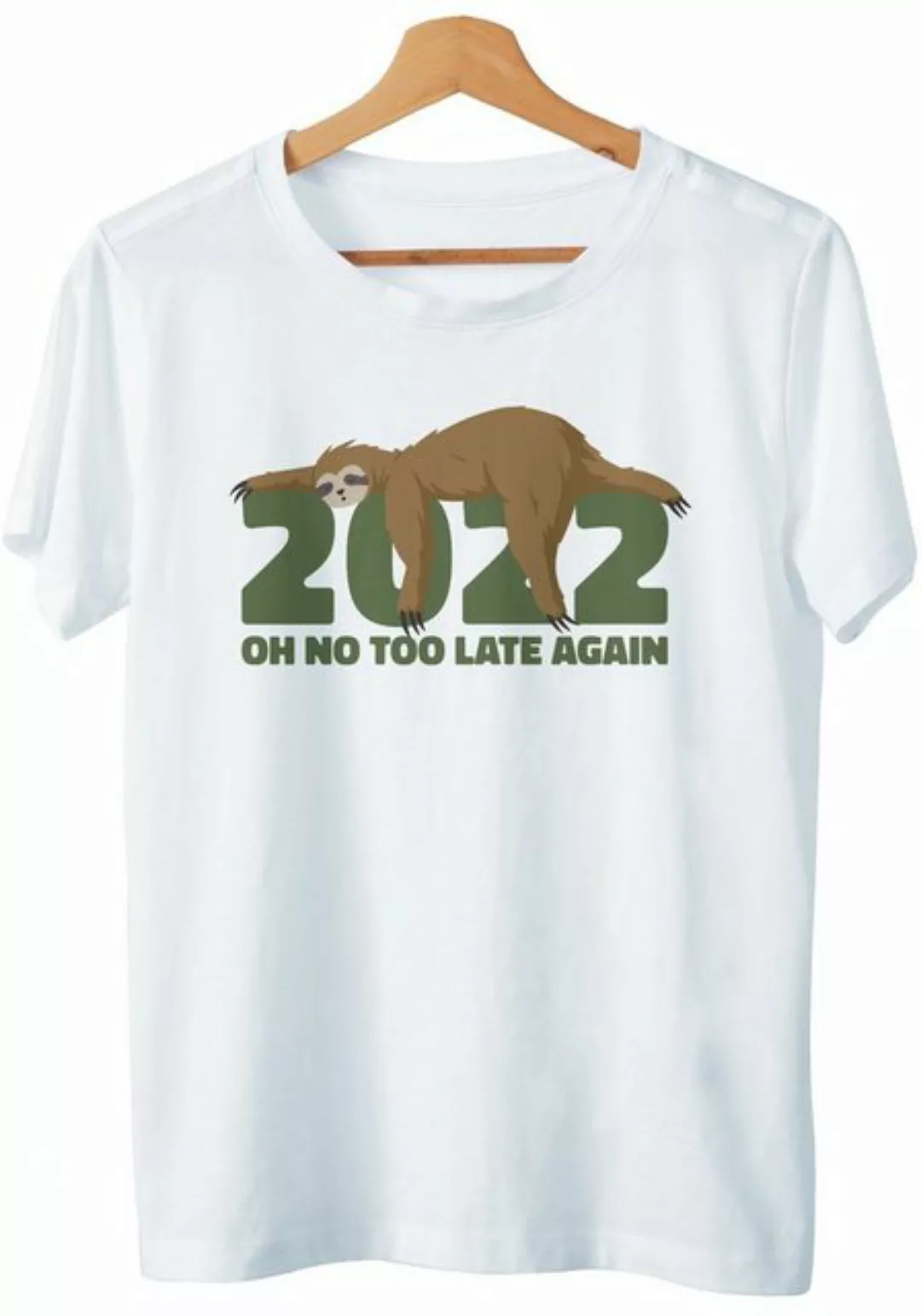 Art & Detail Shirt T-Shirt 2022 Sprüche Oh No Too Late Again Offizielles Sc günstig online kaufen