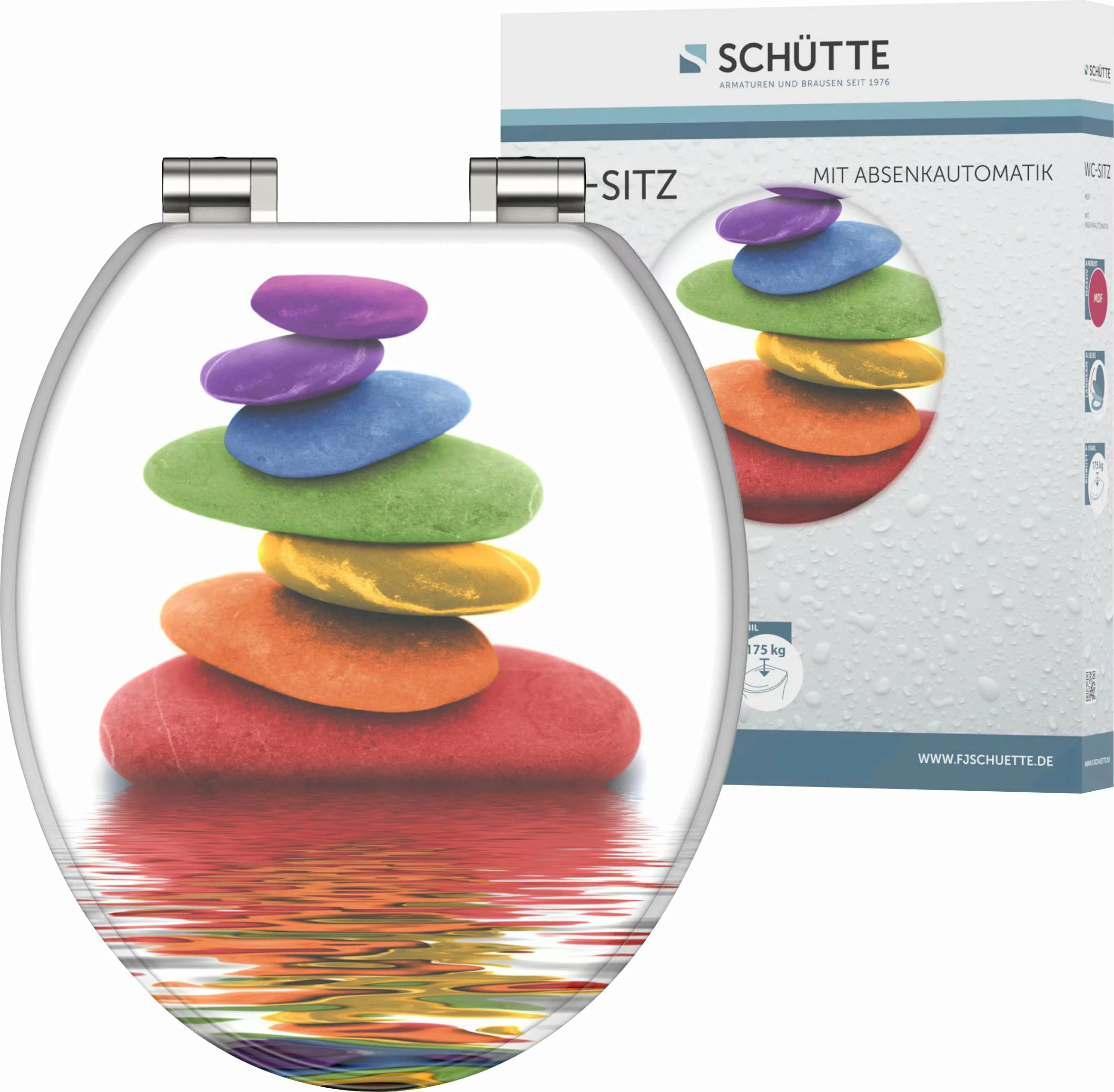 Schütte WC-Sitz »Colorful Stones« günstig online kaufen